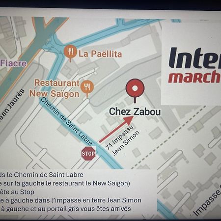 Apartmán Chez Zabou Carpentras Exteriér fotografie